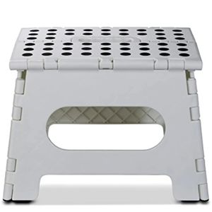 Folding Step Stool - The Lightweight Step Stool is Sturdy Enough to Supp…